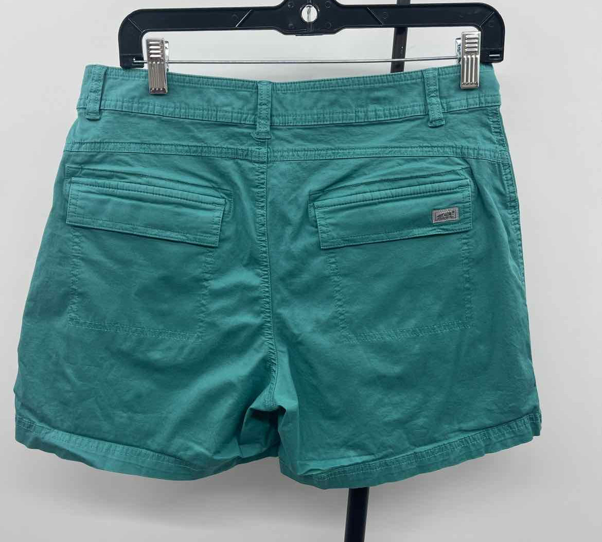 Eddie Bauer Women's Size 10 Teal Solid Shorts