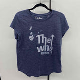 Lucky Brand Women's Size L Blue Rock and Roll T-Shirt