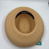 Kaminski Women's Beige Luxe Woven Sun Hat