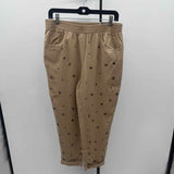 Chico's Women's Size 6 Tan Beaded Pants