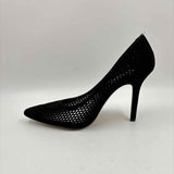 BCBGeneration Women's Shoe Size 8.5 Black mesh Heels