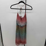 Roxy Women's Size 14 Red Gradient Dress