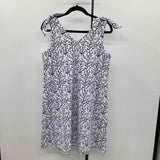 Duffield Lane Women's Size 6 Navy Coral Dress