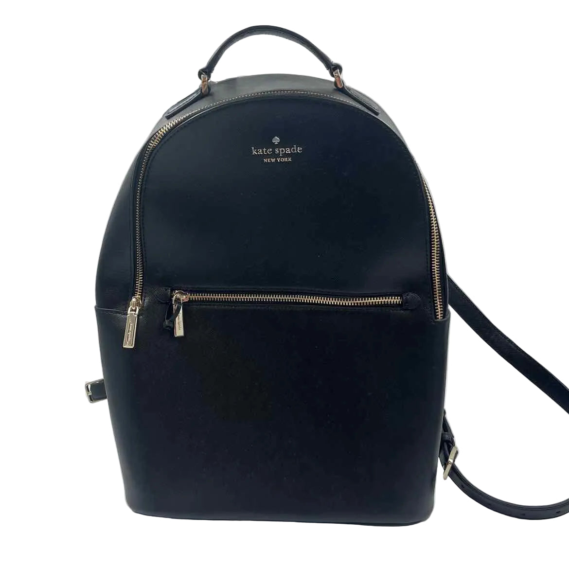 KATE SPADE Black Saffiano Leather Large PERRY BackPack Purse