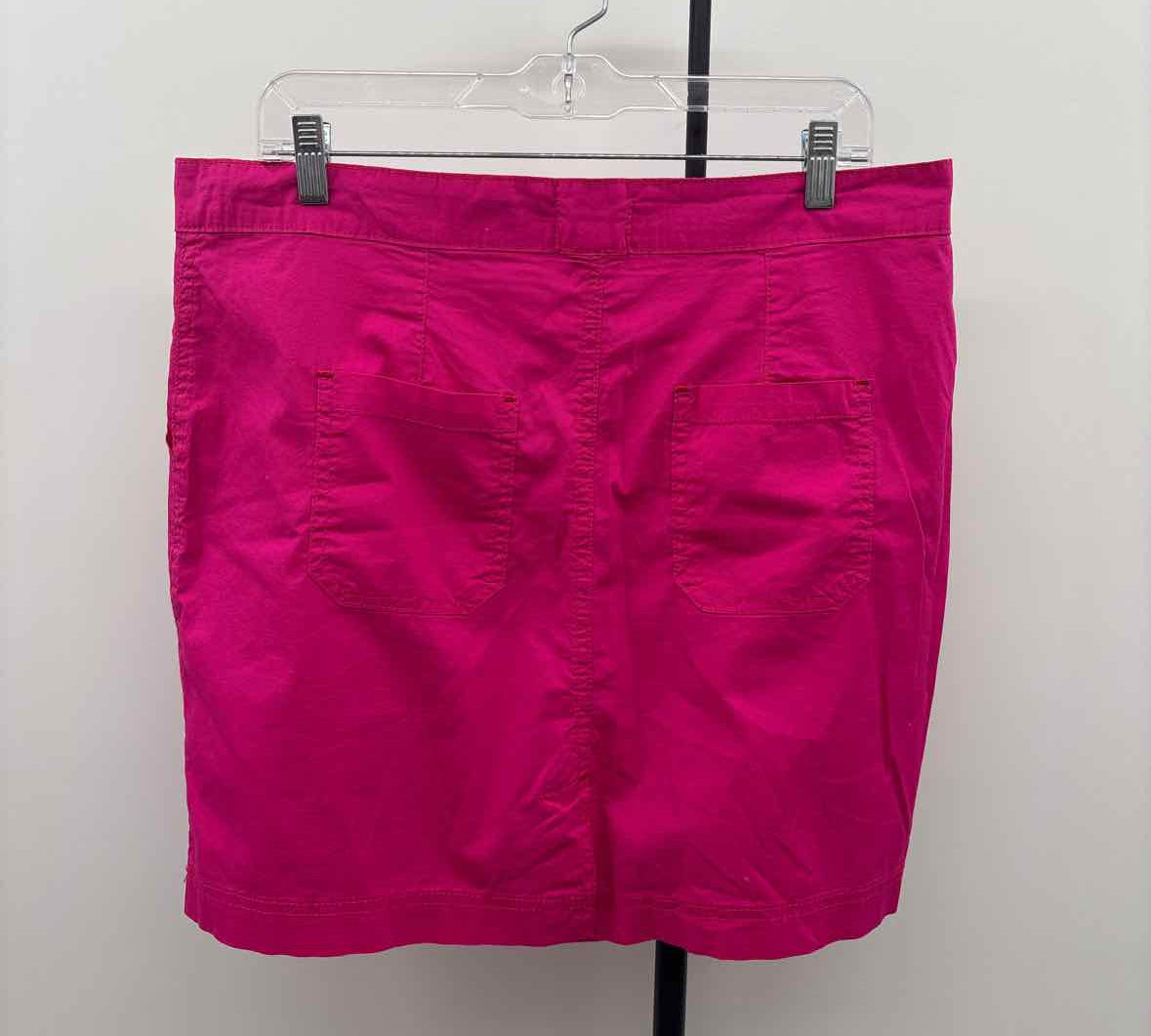 telluride Women's Size 10 Fuschia Solid Skirt