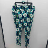 Lilly Pulitzer Women's Size 16 Navy Floral Leggings