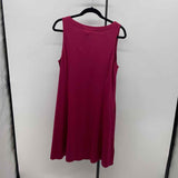 Tommy Bahama Women's Size 10 Magenta Solid Dress