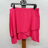 Dakini Women's Size 16 coral Stripe Skirt