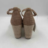Cosy Island Women's Shoe Size 7 Tan Textured Sandals