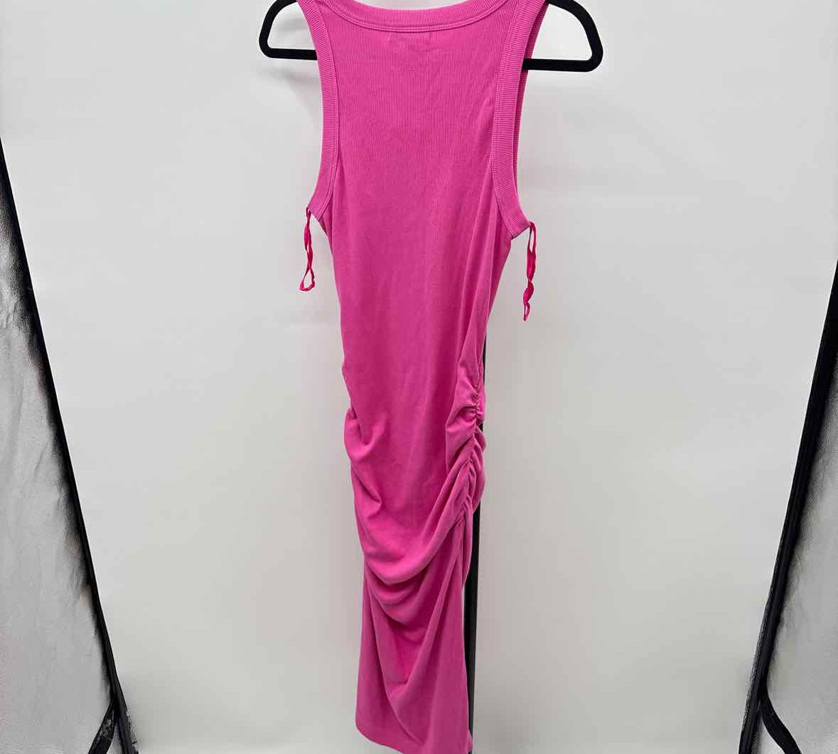 Michael Stars Women's Size 10 Pink Ribbed Dress