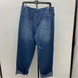 D. Jean Women's Size 14 Blue Solid Jeans
