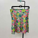 Haystacks Women's Size 10 Green Floral Skirt