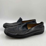 Ecco Men's Shoe Size 12 Black Leather Solid Loafers