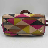 Fossil Women's Multi-Color Luxe Triangles Purse