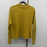 The North Face Women's Size M Yellow Textured Long Sleeve Shirt