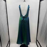 Clarisse Junior's Size 16 Green Iridescent Gown/Evening Wear
