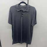 Mountain Warehouse Men's Size L Gray Striped Short Sleeve Shirt
