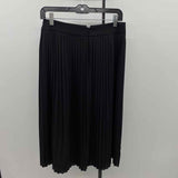 J Crew Women's Size 6 Black Pleated Skirt
