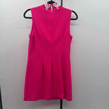 Vince Camuto Women's Size 8 Hot Pink Textured Dress
