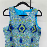 London Times Women's Size 14 Blue Floral Dress