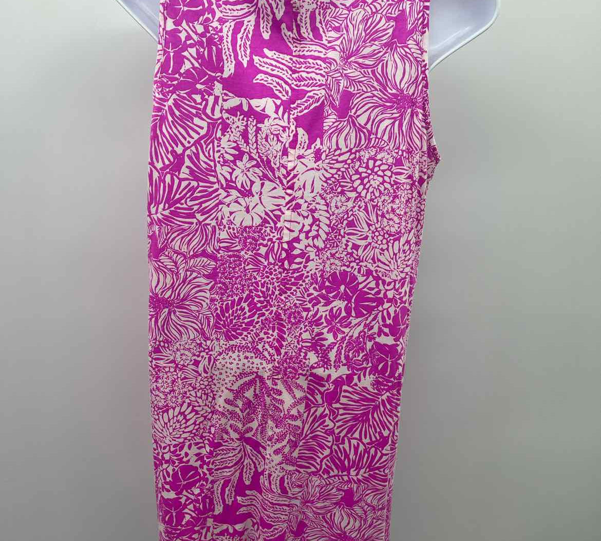 Lilly Pulitzer Women's Size 6 Pink Floral Dress