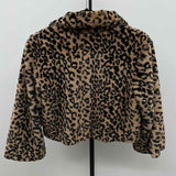CABI Women's Size M Tan Animal Print Jacket