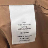 Talbots Women's Size 10 Caramel Solid Jacket