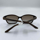 Liz Claiborne Women's Brown Solid Sunglasses