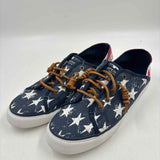 Sperry Women's Shoe Size 8 Navy Patriotic Sneakers