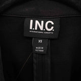 Inc Women's Size XS Black Solid Jacket