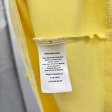 Talbots Women's Size XSP Yellow Solid Long Sleeve Shirt