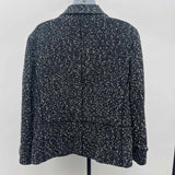 Lafayette 148 Women's Size L Black Flecked Jacket