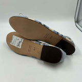 Vero Cuoio Women's Shoe Size 9.5 Blue Plaid Flats