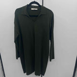 Loft Women's Size 14 Green Solid Dress