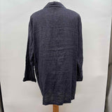 Eileen Fisher Women's Size M Charcoal Solid Jacket