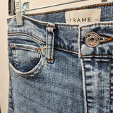 Frame Women's Size 2 Blue Solid Jeans