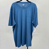 Lands End Men's Size XLT Blue Cotton Solid New with Tags T-shirt