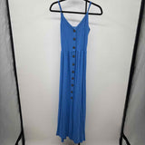 Venus Women's Size 2 Blue Solid Dress