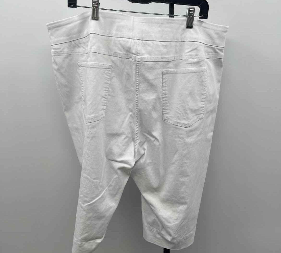 Coldwater Creek Women's Size 22W White Solid Shorts