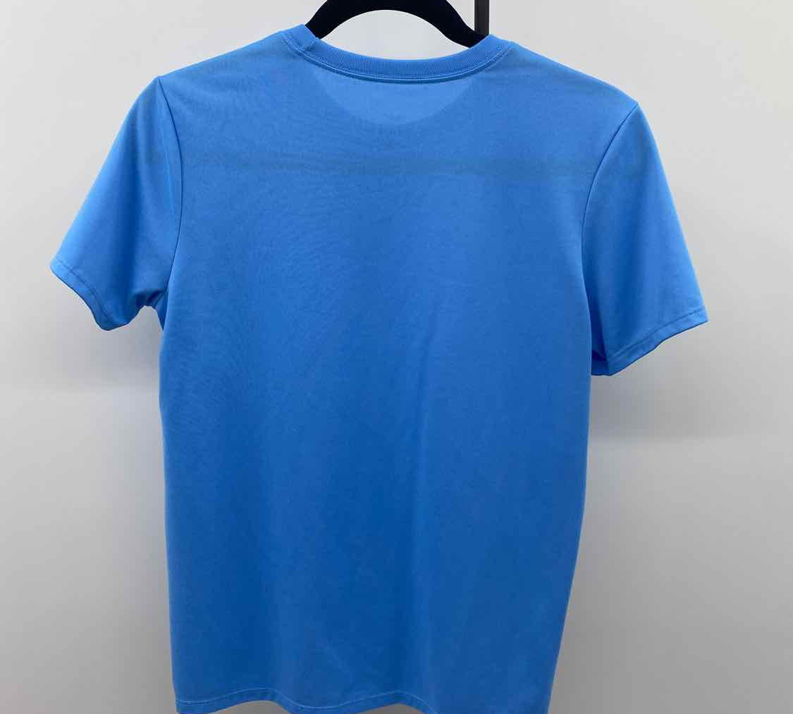 Nike Women's Size S Blue Solid T-Shirt