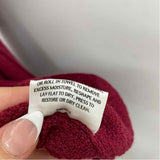 Eileen Fisher Women's Size M maroon Textured Cardigan