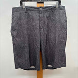 Puma Men's Size 38 Black Heathered Shorts