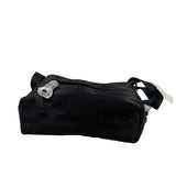 NWT MARLA WYNNE Black SEAT BELT Crossbody Purse