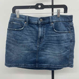 Express Women's Size 10 Blue Solid Skirt