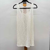 Unbranded Women's Size L Ivory Textured Coverup