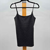 Loft Women's Size M Black Stripe Tank