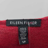 Eileen Fisher Women's Size S Brick Solid Tunic
