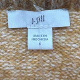 JJill Women's Size S Yellow Heathered Sweater
