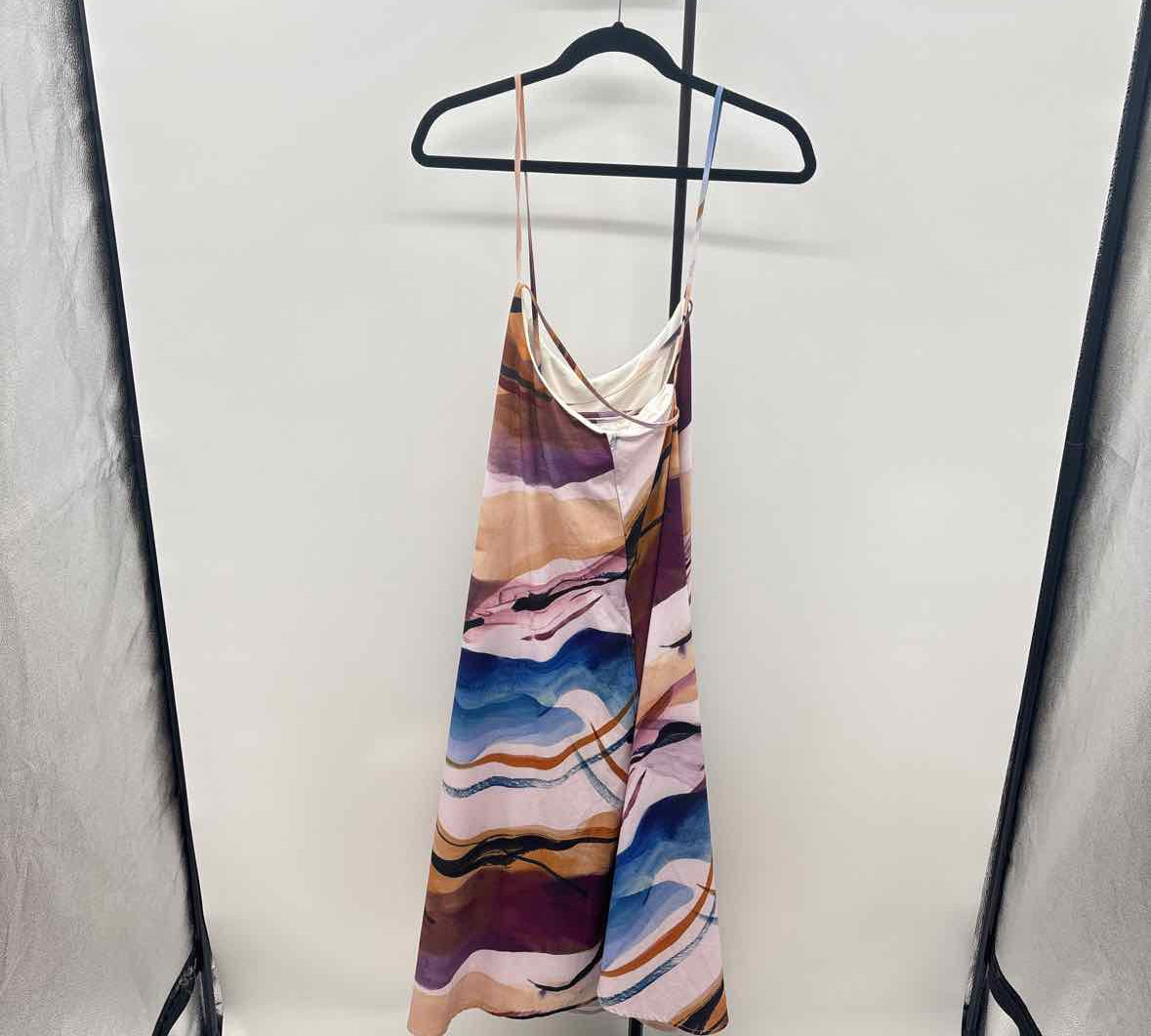 Soma Women's Size 16 Multi-Color Abstract Dress