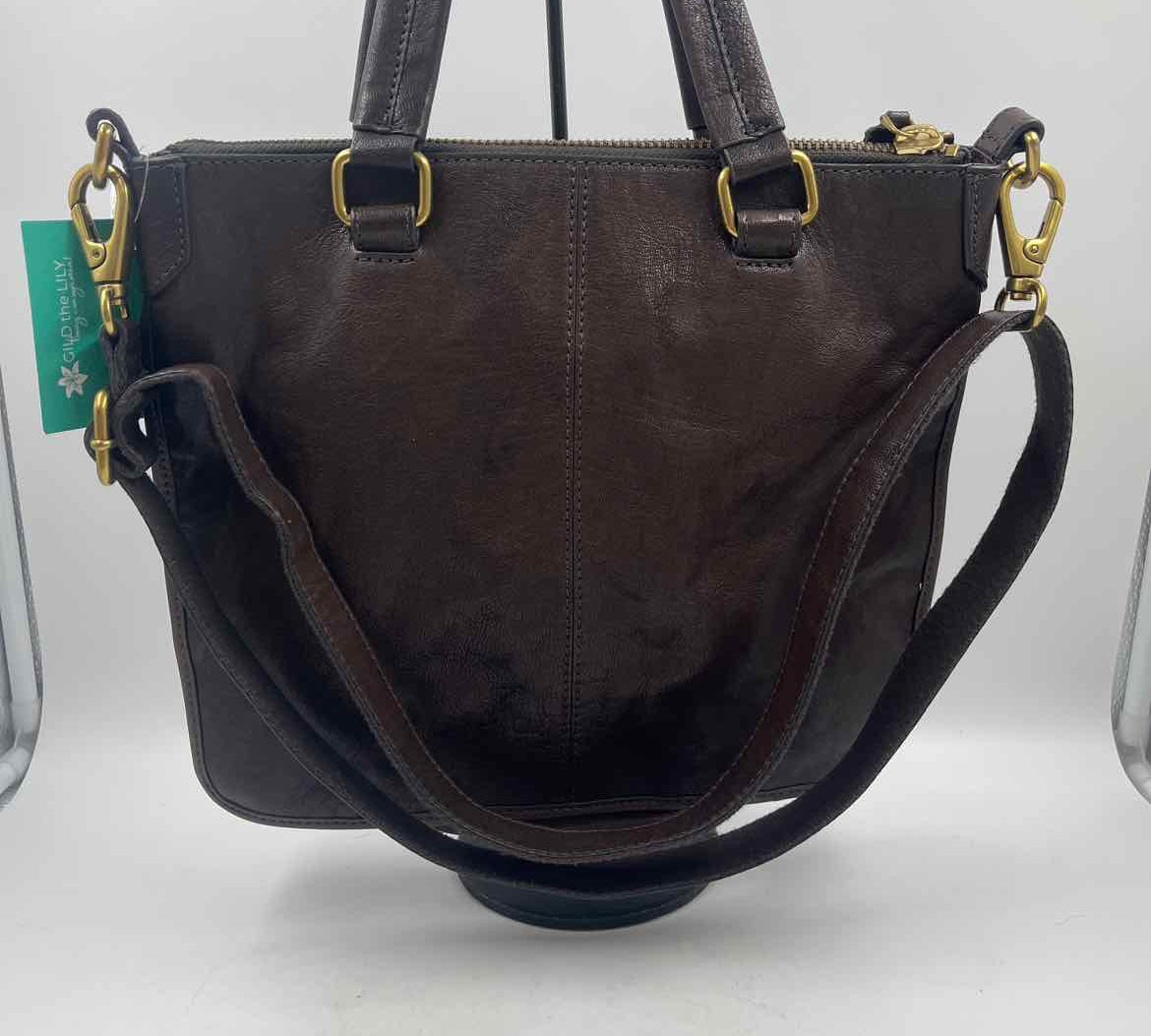 Fossil Women's Brown Luxe Solid Purse